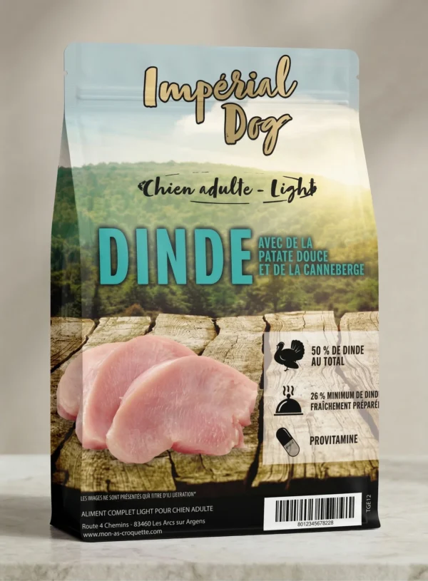 Chien adulte — Light Dinde