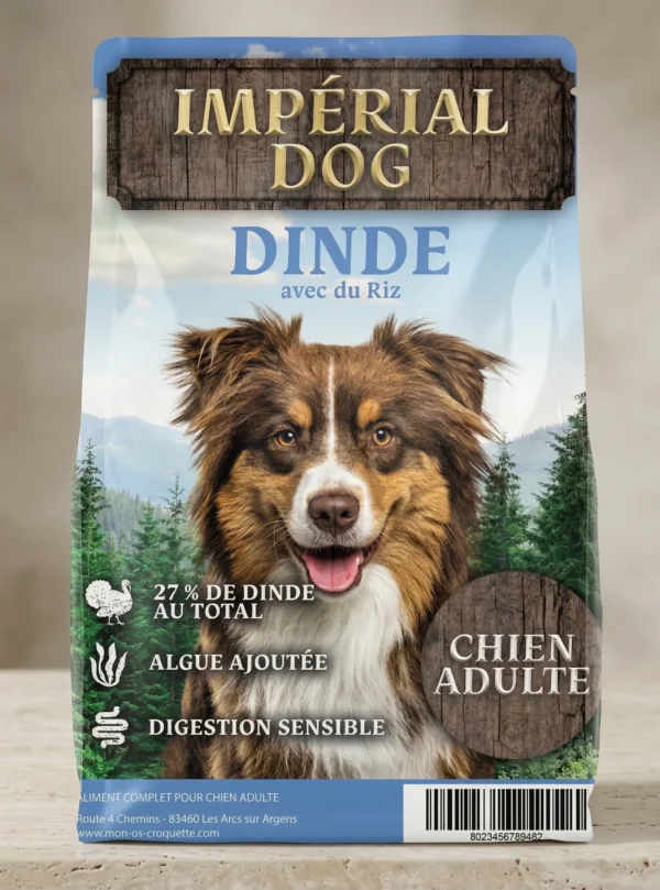Chien adulte m/g race — Super Premium Dinde & Algue